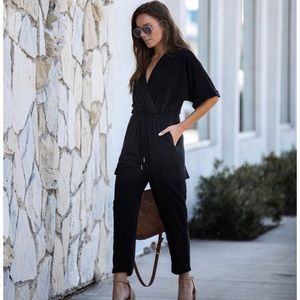 Vici black jumpsuit